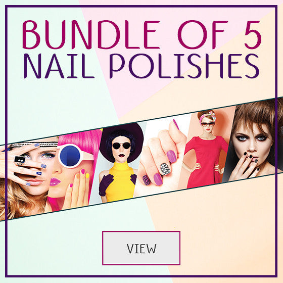 Bundle of 5 Nail Polishes