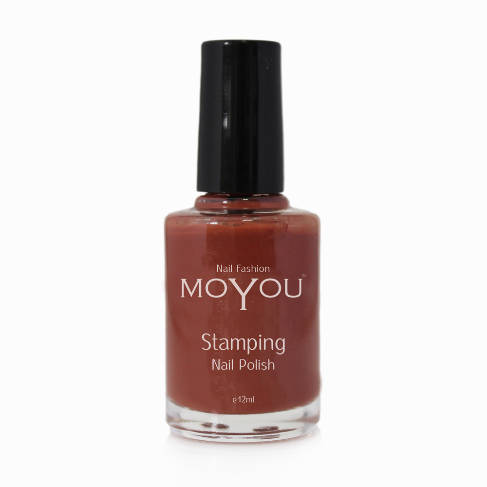 Chocolate spice Stamping Nail Polish- MoYou Nail Fashion