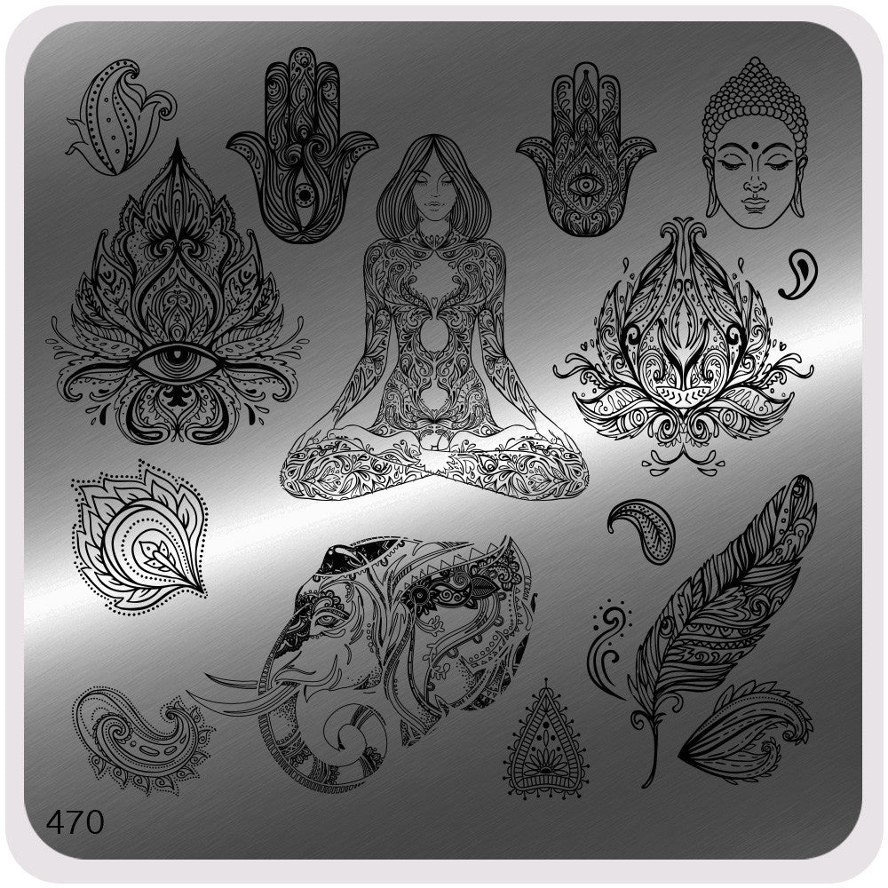 Ethnic Style Mani Set