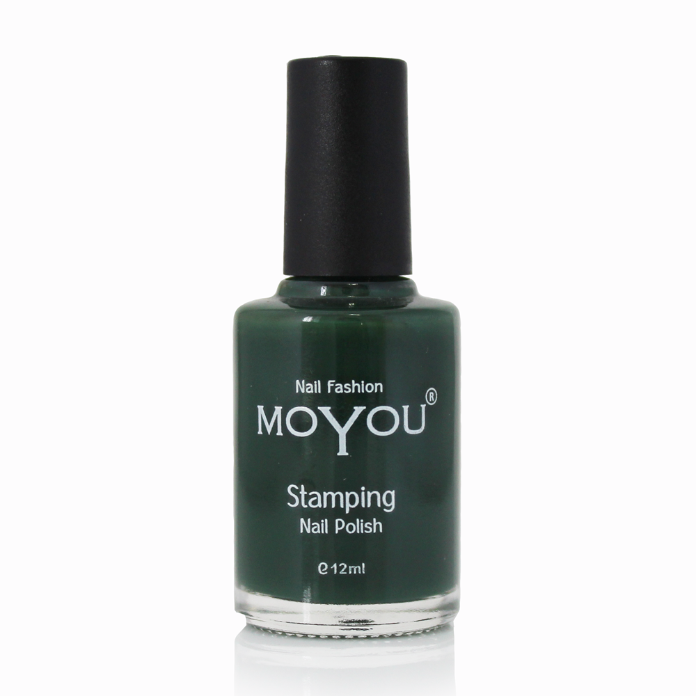 Forest Green Stamping Nail Polish- MoYou Nail Fashion