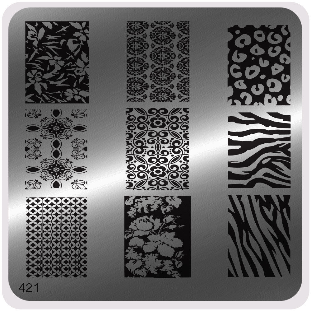 Square Image Plate Collection - MoYou Nail Fashion 