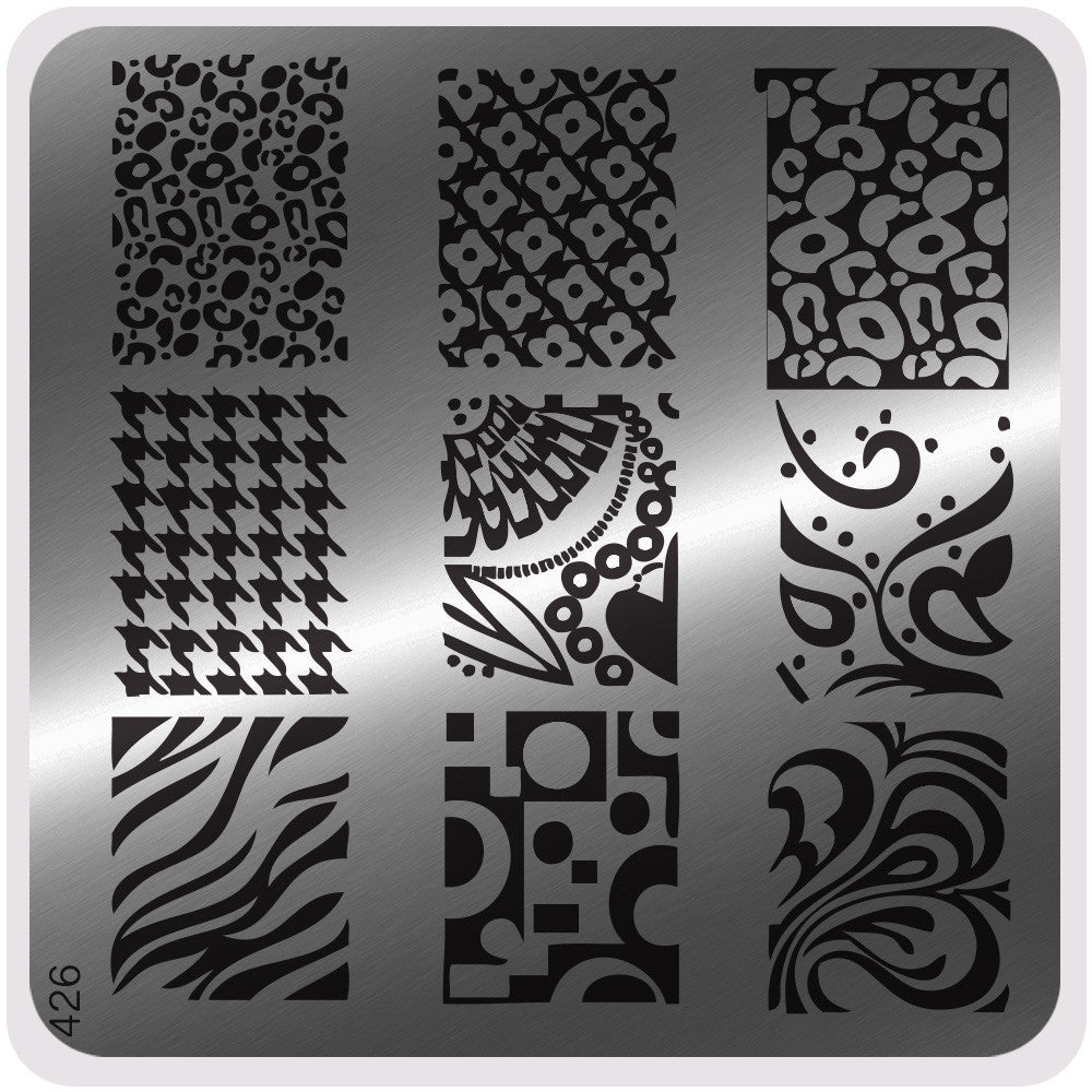 Square Image Plate Collection - MoYou Nail Fashion 