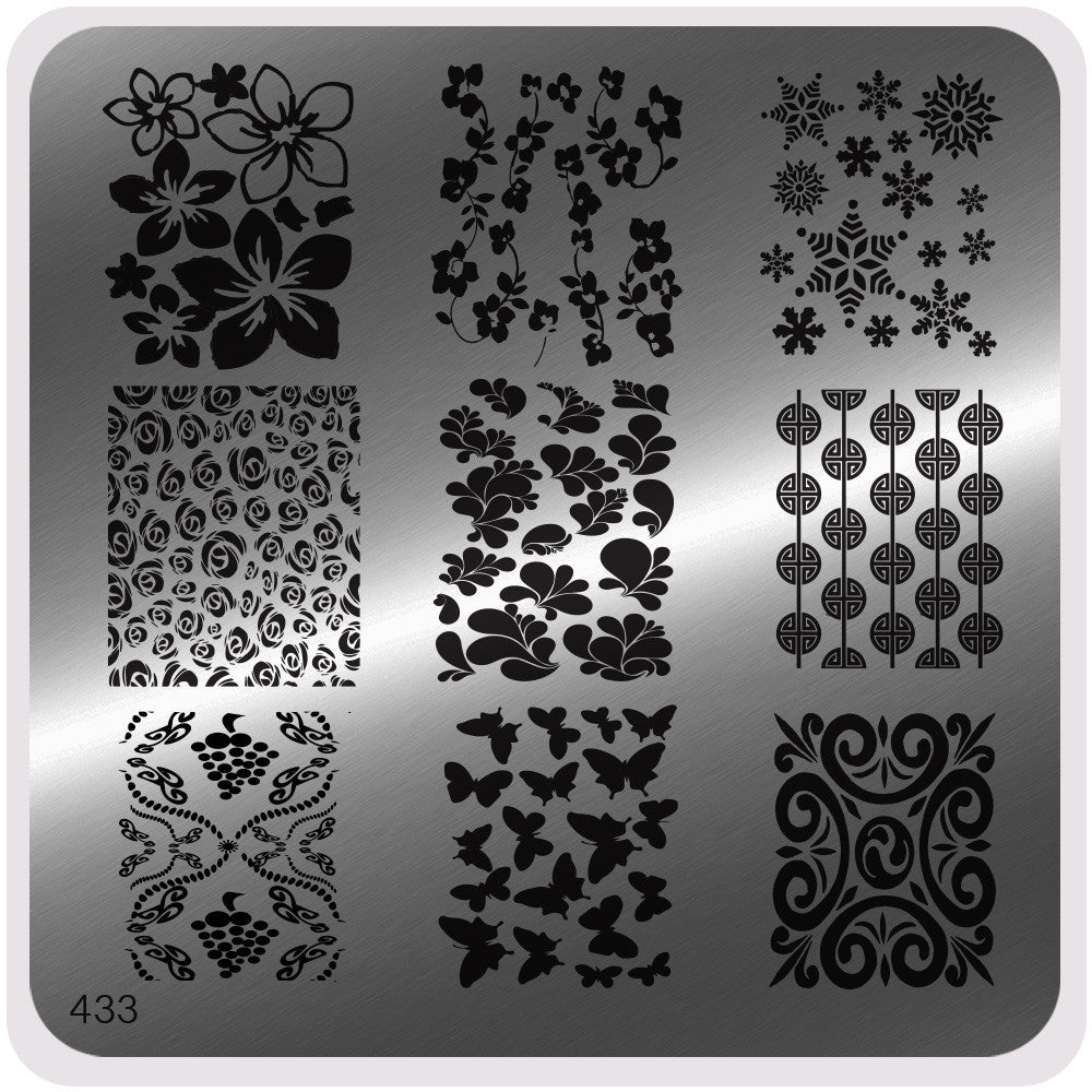 Square Image Plate Collection - MoYou Nail Fashion 