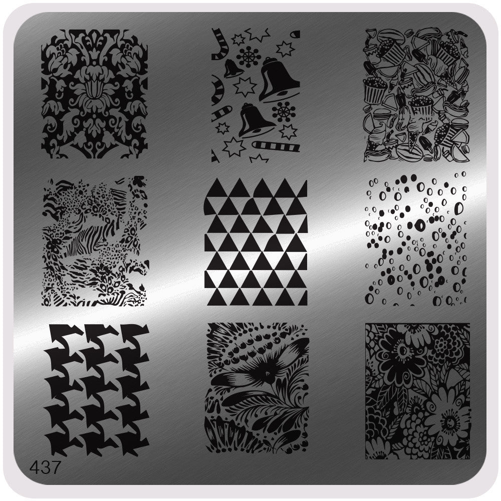 Square Image Plate Collection - MoYou Nail Fashion 