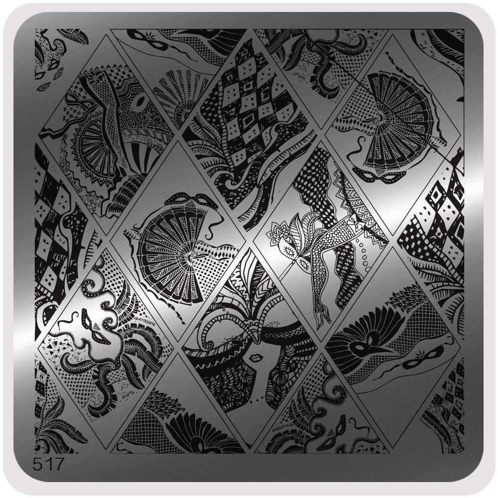 Square Image Plate Collection - MoYou Nail Fashion 