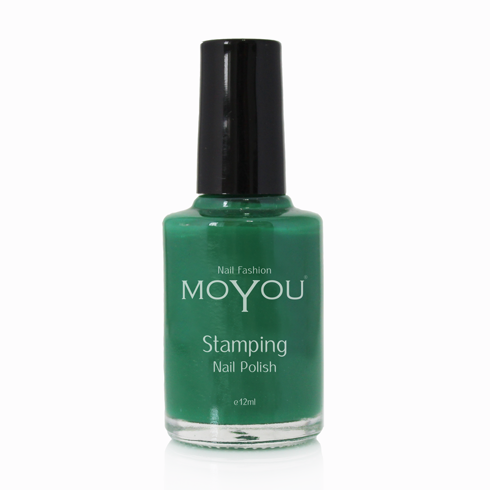 Green Stamping Nail Polish- MoYou Nail Fashion
