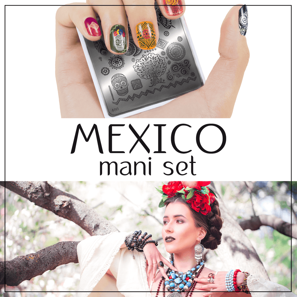 Mexico Style Mani Set