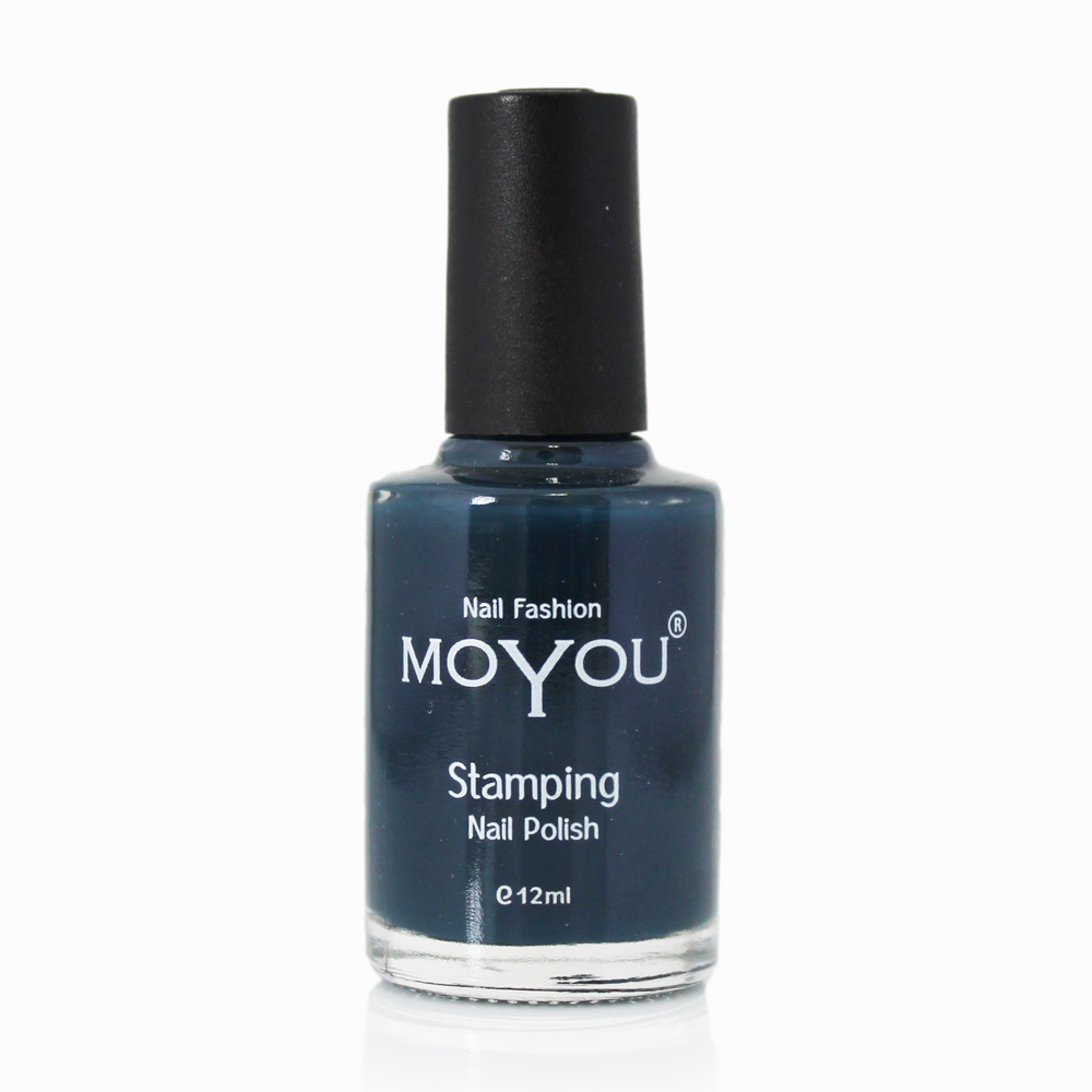 Midnight Blue Stamping Nail Polish- MoYou Nail Fashion