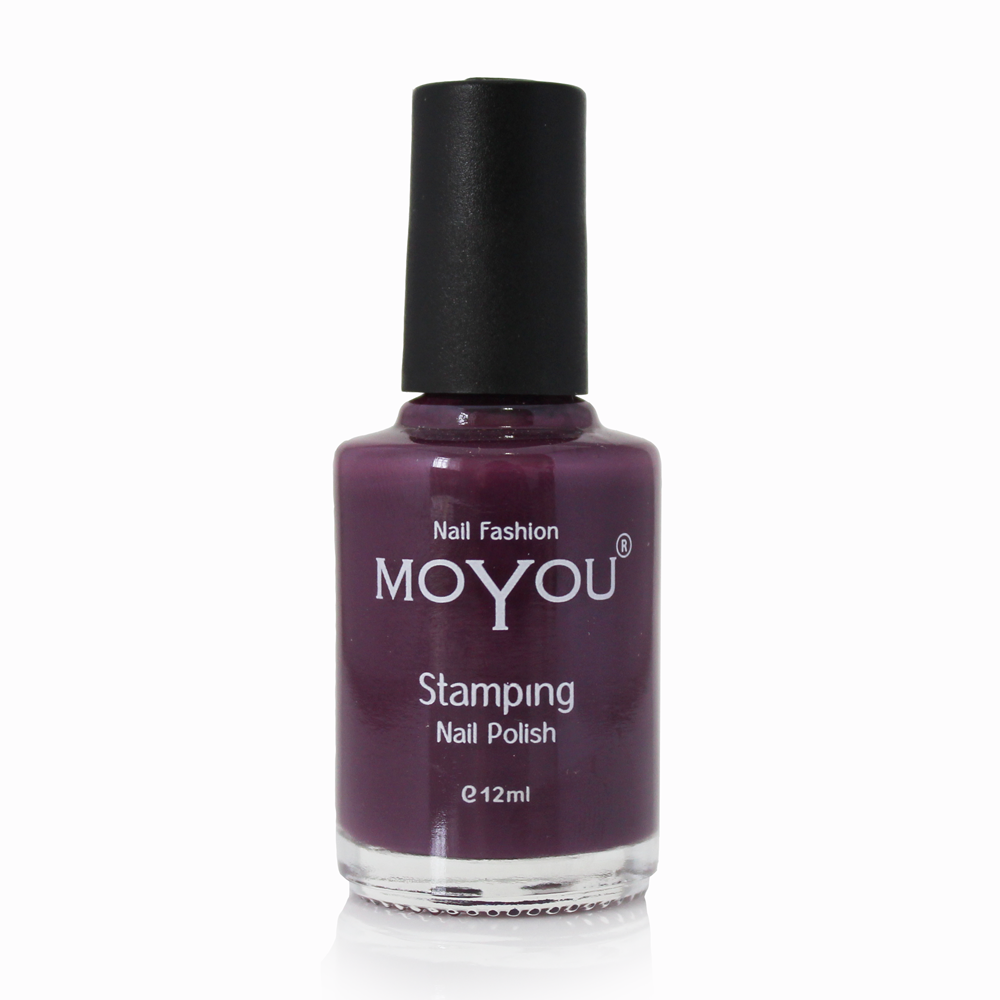 Purple Rain Stamping Nail Polish- MoYou Nail Fashion