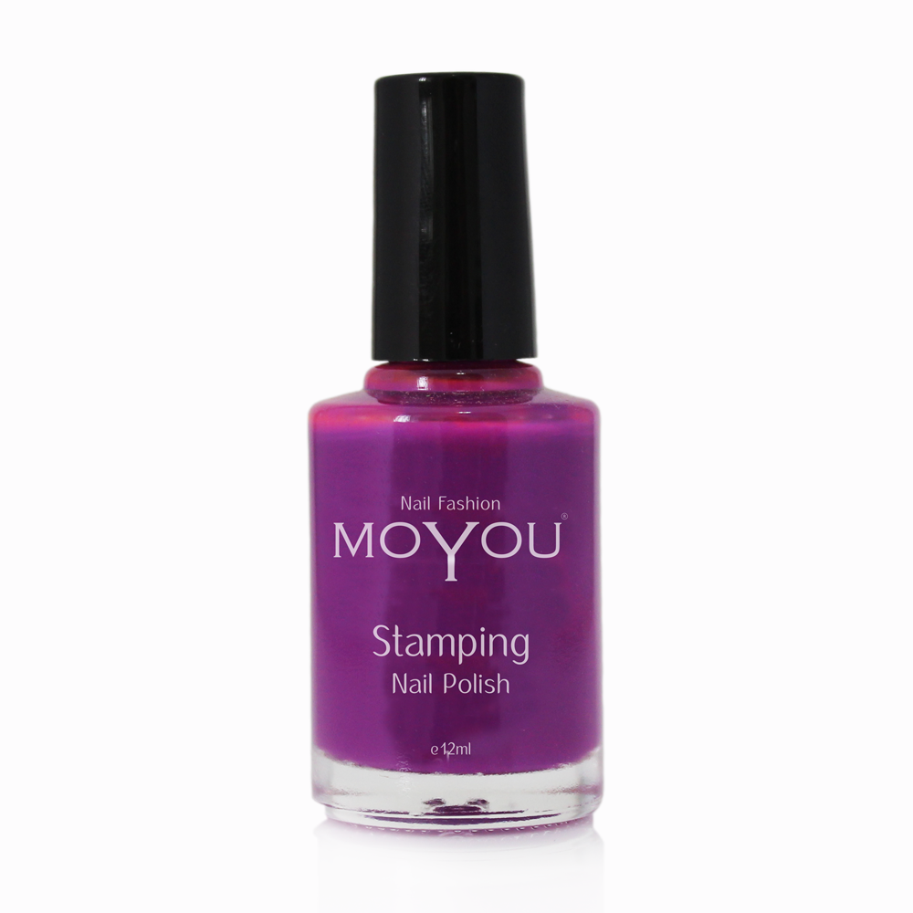 Royal Purple Stamping Nail Polish- MoYou Nail Fashion