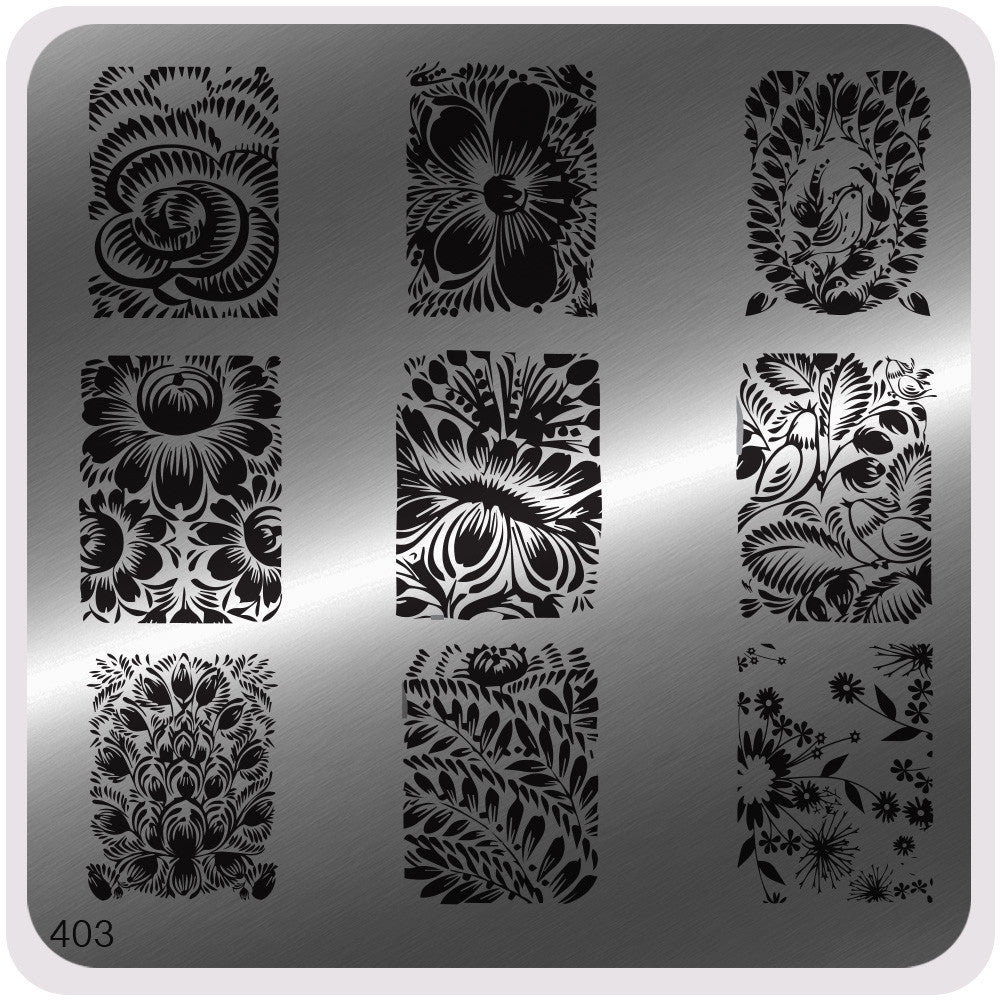 Square Image Plate Collection - MoYou Nail Fashion 