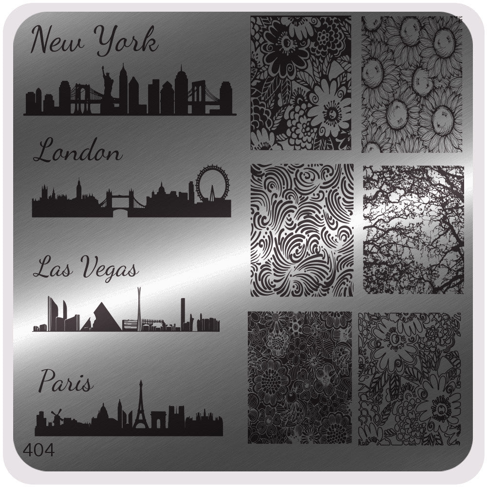 Square Image Plate Collection - MoYou Nail Fashion 