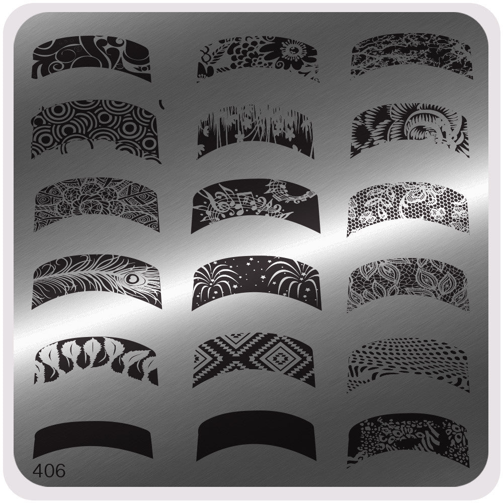 Square Image Plate Collection - MoYou Nail Fashion 